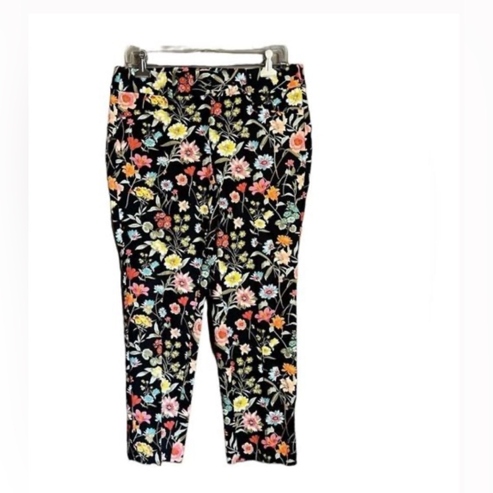 Women’s Loft Floral Riviera Pant in Size 8